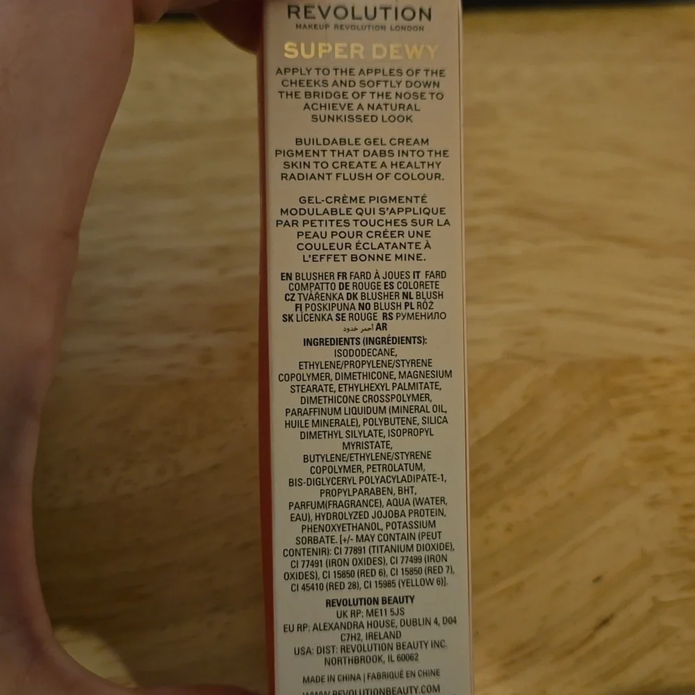 Revolution Super Dewy Liquid Blush - You Had Me At First Blush